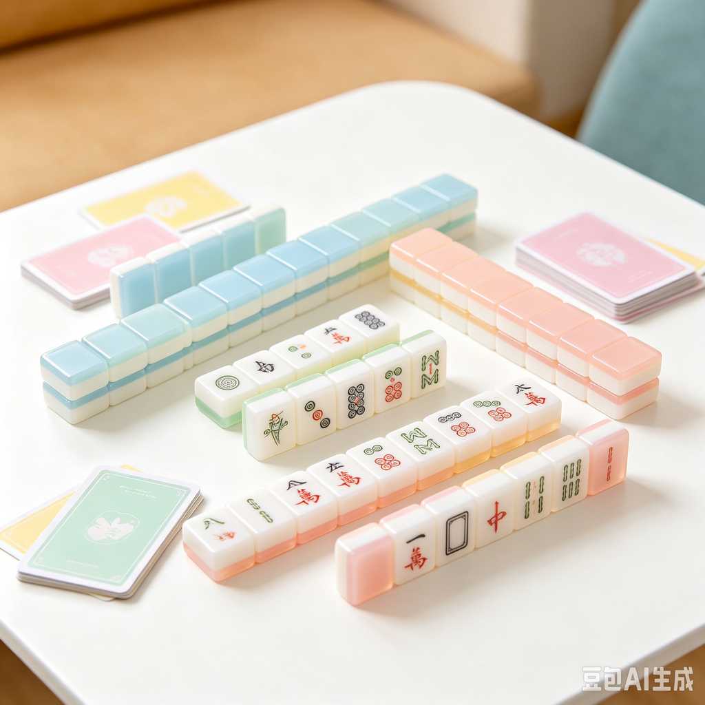 acrylic mahjong tiles
