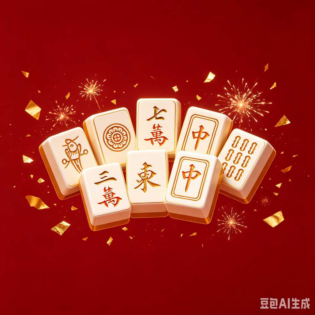 classic oriental board game mahjong